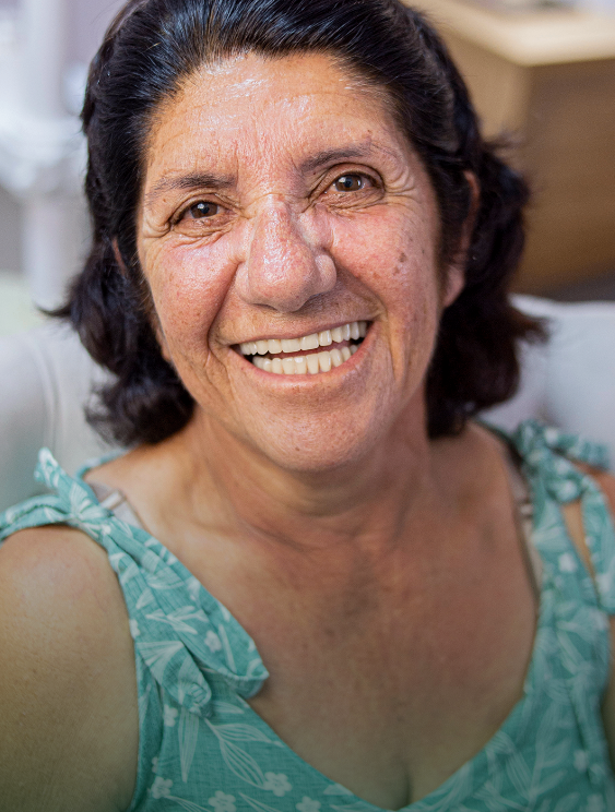 Mrs. Diomar — Scalla Odonto patient
